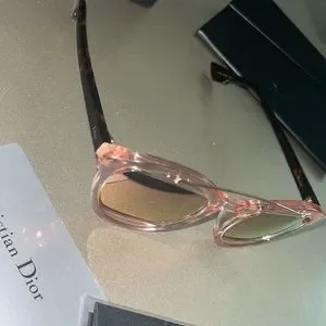 Christian Dior Manía 1 rose gold reflective sunglasses brown Dior | Accessories | Christian Dior Mana Rose Gold  main image 2
